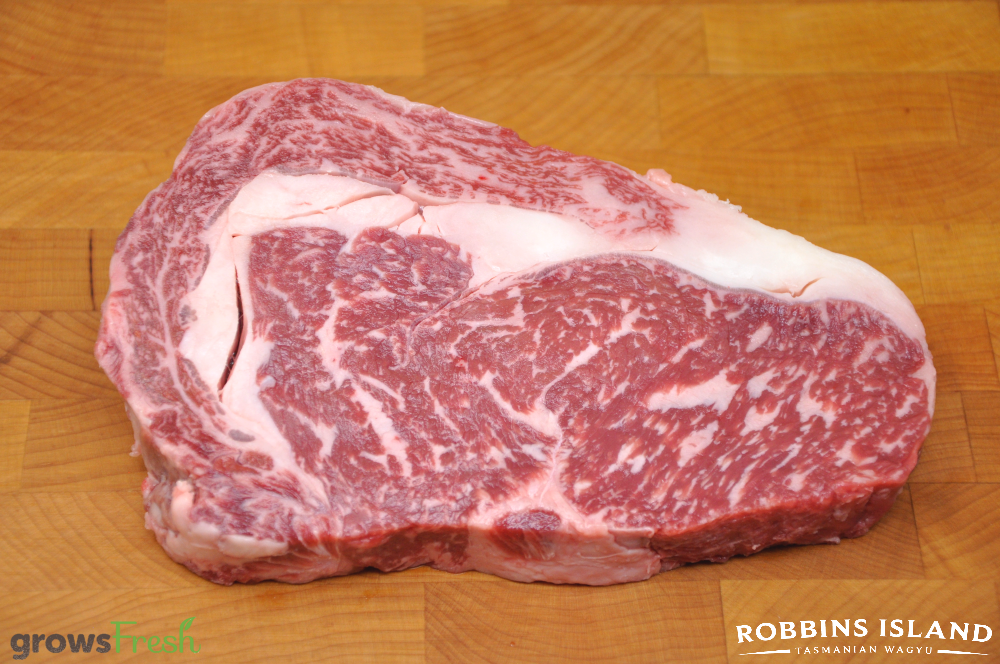 Robbins Island - Wagyu Beef - MB7/8+ Rib Eye (Scotch Fillet) - Steak ...