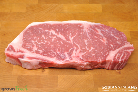 羅賓斯島 - 和牛牛肉 - MB7/8+ 沙朗 (Striploin) - 牛排 - 澳大利亞