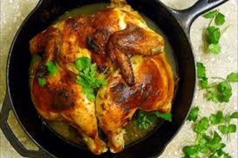 Hazeldene's Free Range Chicken - Butterflied Whole Chicken - Frozen - Australian